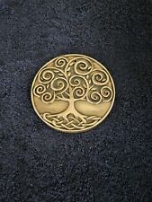 Bronze Plated Celtic Tree Of Life Wall Plaque picture