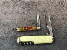 Vintage Richards Sheffield England Keychain Knife Lot picture