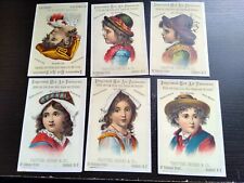 6 improved hot air Furnaces Sunshine Co Trotter Geddes trade cards Rochester NY picture