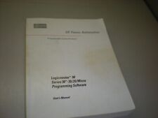 GE Fanuc Logicmaster 90 Series 90-30/20/Micro Programming Software User's Manual picture