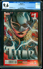 THOR #1 CGC 9.6 1st Appearance Jane Foster as Lady Thor Female Marvel Comic 2014 picture