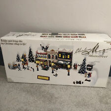 Trendmasters 1998 Christmas Magic MainStreet Lights And Music Work Not Sled picture