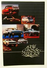 Vintage 1984 TOYOTA CAR TRUCK SALES BROCHURE Celica Tercel Van SR5 + color photo picture