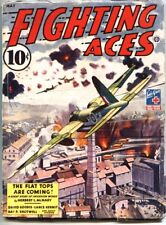 FIGHTING ACES-MAY 1944-DAVID GOODIS-LANCE KERMIT-WW II PULP FICTION-POPULAR PUBS picture