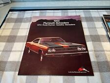 1969 Plymouth GTX Road Runner Satellite Belvederer Sales Brochure MOPAR Hemi picture