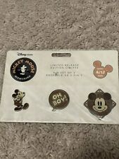 Disney Store Mickey Mouse Memories Pin Set April Limited Edition Brand New picture
