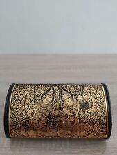 Reduced to sell  A gorgeous Thai laquerware trinket box. picture