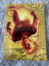 2024 Finding Unicorn Marvel Evolution Gold Lava93 /100 human torch picture