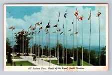 Field of the Woods NC-North Carolina, All Nations Cross, Vintage Postcard picture