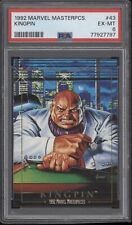 Kingpin 1992 Skybox Marvel Masterpieces #43 PSA 6 picture