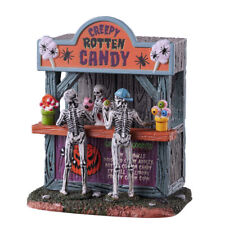 Lemax 2023 Rotten Candy Stand Spooky Town 33612 Eyeball Lollipops Poisoned Candy picture