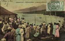 PC CPA GUADELOUPE CARIBBEAN LOW-TERRE LE MARCH, VINTAGE POSTCARD (b53459) picture