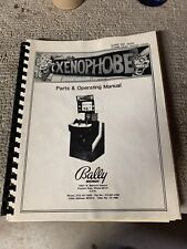 original  XENOPHOBE BALLY MIDWAY Arcade video game manual picture