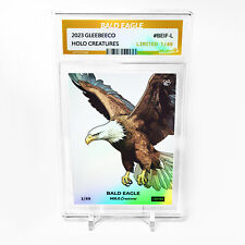 BALD EAGLE In Flight Card GleeBeeCo Holo Creatures *Slab* #BEIF-L Only /49 picture