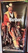 Vintage Original Marlboro Man Darrel Winfiel Cowboy  Door Poster 75”x36” New picture