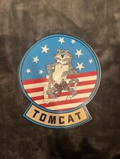Vintage Original 7.5 X 6.5 Grumman Aircraft Tomcat Sticker Decal picture