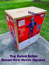 6 ft Animated LED Jack Frost Home Depot Christmas Animatronic NEW SAME DAY SHIP picture