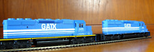 Athearn HO gauge SD40-2 diesel locomotive twin unit set in GATX livery picture