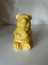 Vintage Walt Disney Co Winnie The Pooh Ceramic Honey Jar Pot Excellent Condition picture