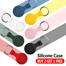 For Apple AirTag Case Keychain Luxury Silicone Protective Cover  Shockproof Skin picture