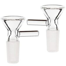 2X 14mm Male Glass Bowl Handle Piece Replacement for Water Filter Bongs picture