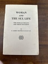 Woman and the Sex Life 1928 Pamphlet Female Organs and Their Functions Shaffer picture
