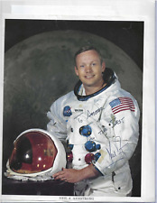 Neil Armstrong Autographed 8x10 NASA Photo USA Astronaut Man on the Moon JSA COA picture