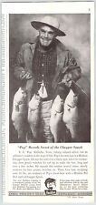 1949 HEDDON CHUGGER SPOOK FISHING LURE AD Vintage 5