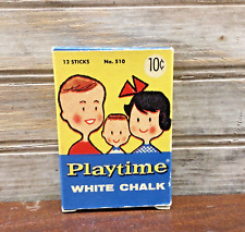 Vintage Original Binney Smith Playtime Chalk Sticks Boxed picture
