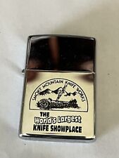 Zippo Smokey Mountain Knife Showplace Unfired picture