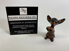 Hagen Renaker #816 1524 Chihuahua Black NOS Last of the Factory Stock  picture