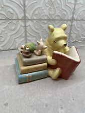 Disney Classic Pooh Small Lamp Pooh Piglet Reading Books Electric Plug-in picture