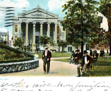 c1906 View of City Hall Park New Orleans Louisiana LA Tuck Vintage Postcard A9 picture