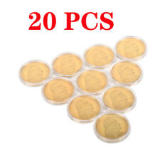 20Pcs Gold Plated Jesus Christ Last Supper Coin Great Religious Keepsake Collect picture