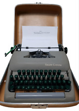 VTG 1958 Smith-Corona Clipper Portable Typewriter Working No Key picture