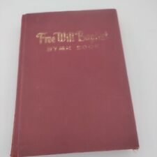 Vintage Free Will Baptist Hymn Book Hymnal Red Red Side Christian Hymnal picture