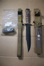 US Military Combat Knife Ontario OKC-3S Genuine USMC M9 Bayonet with Scabbard UC picture