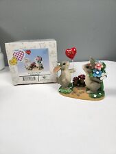 Charming Tails “Love Is In The Air” – Bunny & Mouse – #84/100 Fitz & Floyd  picture