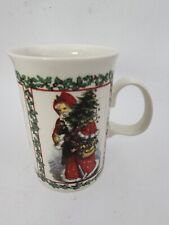Dunoon Victorian Santa Merry Christmas Mug Cup Stoneware Made in Scotland  picture