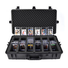 XXL Graded Card Storage Box Case For 168 BGS PSA Sports Trading Cards Waterproof picture