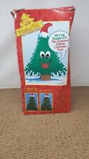 VTG Gemmy 1996 Douglas Fir The Talking Tree for Parts Only Needs Repaired picture