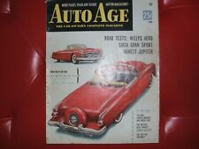 AUTO AGE MAGAZINE - FEB. 1953 - VINTAGE AUTOS, PACKARD PAN AMERICAN & MORE picture