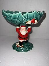 Vintage NAPCOWARE Santa Holds Candy Dish  X 5475 picture