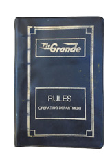 Rio Grande DRGW Railroad Train Rules & Regulations 1979 Operating Department B1 picture
