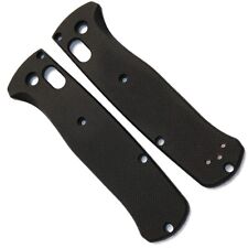 Flytanium Scales For Benchmade Bugout Knife Color Black Classic G-10 Medium Peel picture