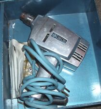 1970's GENERAL ELECTRIC 3/8 POWER DRILL / JIG/SANDER METAL CASE CAT. NO. 15TM-2 picture