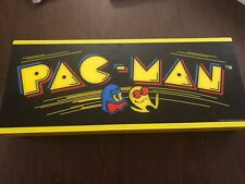 Official Arcade1Up PacMan/ Namco Legacy Light Up LED Backlit Marquee OEM picture