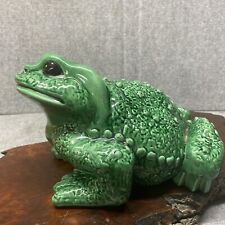 Rare Huge Arnels Ceramic Frog Toad Vintage Garden Figurine 11”x7” picture