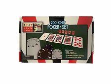 Monte Carlo 200 Chip Poker Set - Poker Chip Box Set -All But Dealer Chip picture