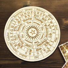 Star Pendulum Board Wooden Dowsing Board Metaphysical Divination Board picture